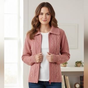 Cabela's for women sweater large 100% cotton
